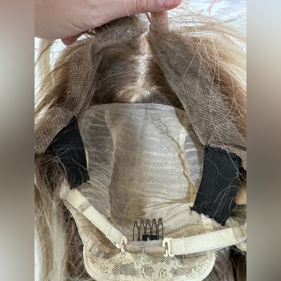 100% HUMAN HAIR platinum wig Hair Queen LA Freedom Couture - Picture 10 of 16